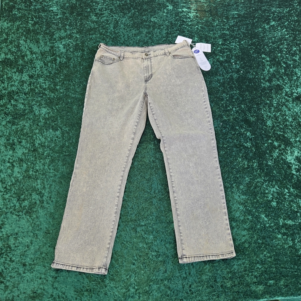 Diane‎ Gilman Men's Light Gray Straight Jeans 274